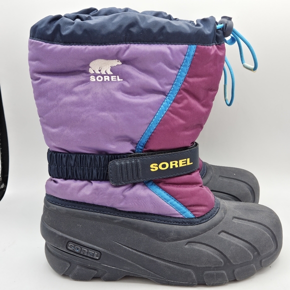 Sorel Flurry kids snow boots size 5 - Picture 11 of 15